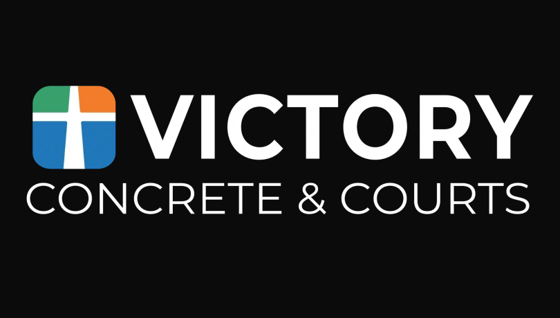Victory Courts & Concrete logo